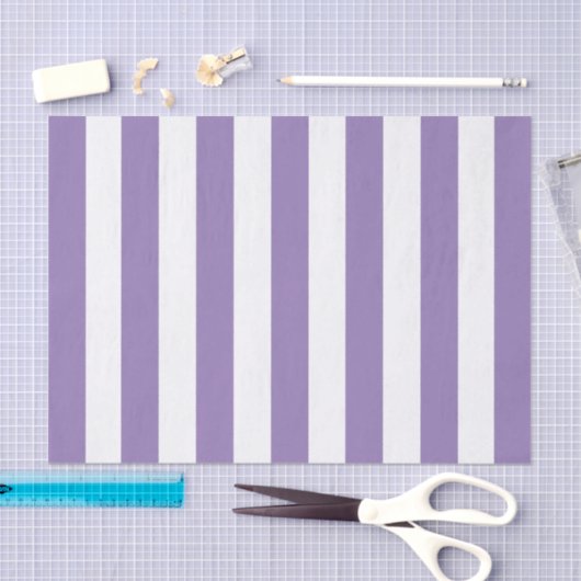 Dick - Verticale strips Striped Lavender Tissuepapier (Craft)