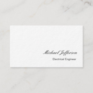 Dick White Electrical Engineer Visitekaartje