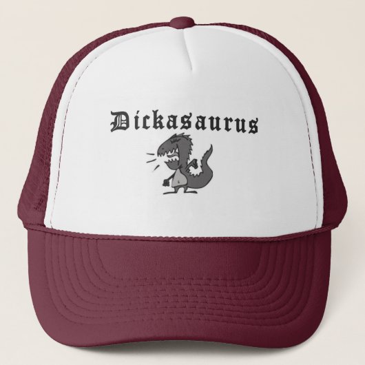 Dickasaurus Trucker Pet (Voorkant)