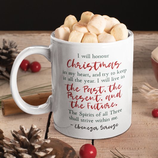 Dickens A Kerstcarol Scrooge Quote Victoriaans Koffiemok