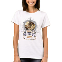 Dickens' David Copperfield Gouden Zwarte T-shirt
