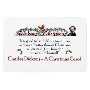 Dickens een kerst carol citaat magneet
