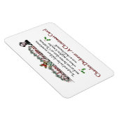 Dickens een kerst carol citaat magneet (Rechterzijde)