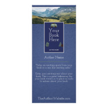 Dickens Geïnspireerde Rack-kaart voor boekpromotie