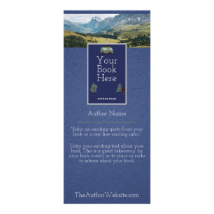 Dickens Geïnspireerde Rack-kaart voor boekpromotie Reclamekaart