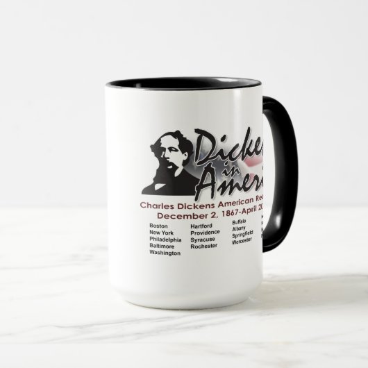 Dickens in America Mok (Voorkant rechts)