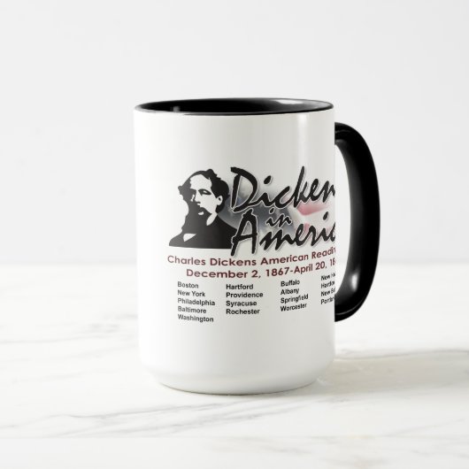 Dickens in America Mok (Voorkant rechts)