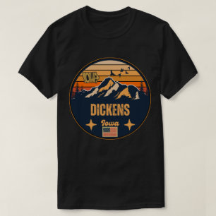 Dickens, Iowa, Verenigde Staten T-shirt