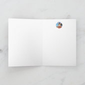 Dickens Kerstmis Schoorsteenveger Muis Kunst Kaart (Binnen)