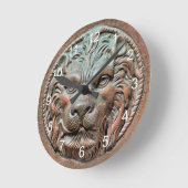 Dickens Kerstmis Throwback Ronde Klok (Hoek)