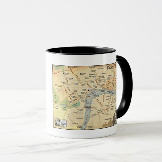 Dickens London Mok (Voorkant rechts)