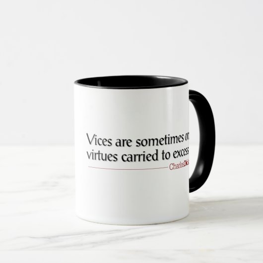 Dickens Quotes - Vices/Virtuates-Mok Mok (Voorkant rechts)