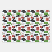 Dickens Scrooge A Kerstcarol Funny Bah Humbug Inpakpapier Vel (Voorkant 2)