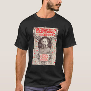 Dickens Scrooge Kerstmis Carol Vintage Kerstmis T-shirt