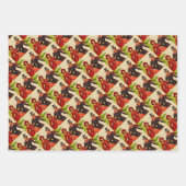 Dickens style Christmas illustration Inpakpapier Vel (Voorkant 2)