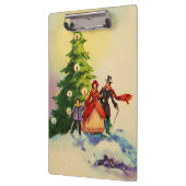 Dickens style Christmas illustration Klembord (Links)