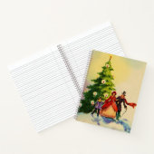 Dickens style Christmas illustration Notitieboek (Binnen)