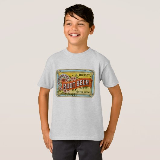 Dickey's  roetbaars en -Shirt T-shirt (Voorkant volledig)