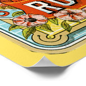 Dickey's  roetbalk en -druk poster (Hoek)