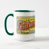 Dickey's  wortelbier - Mok (Links)