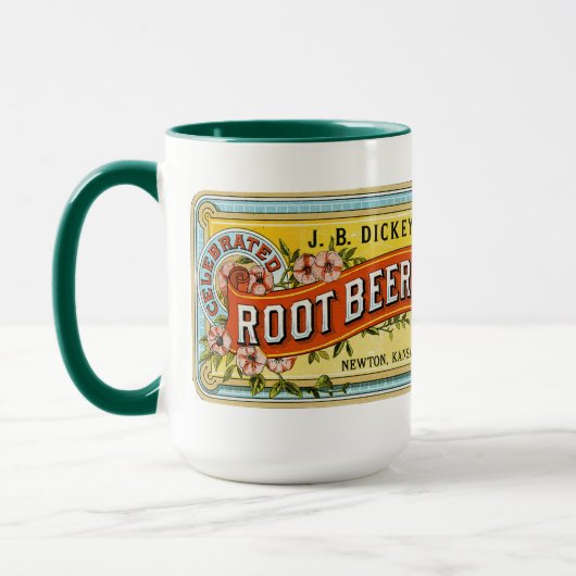 Dickey's wortelbier - Mok (Links)