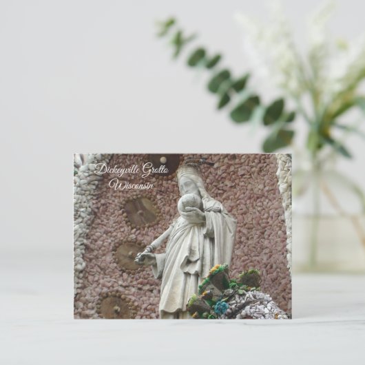 Dickeyville Grotto Wisconsin Briefkaart Keepsake (Staand voorkant)