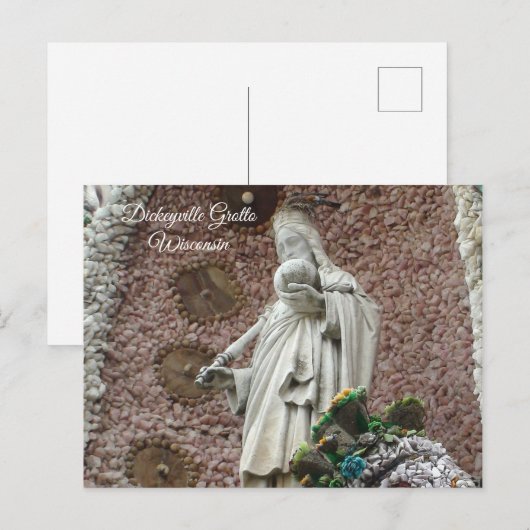 Dickeyville Grotto Wisconsin Briefkaart Keepsake (Voorkant / Achterkant)