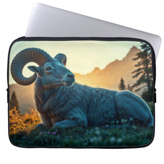 Dickhorens Schaap Laptop Sleeve (Voorkant)