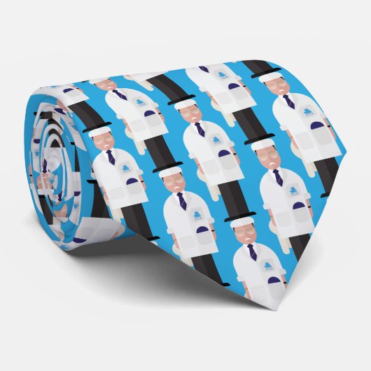 Dickie – Cricket Heritage Pattern Tie Stropdas (Opgerold)