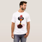 Dickie het Shirt van de Rooster (Voorkant volledig)