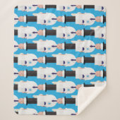 Dickie – Patterned Sherpa Blanket Sherpa Deken (Voorkant)