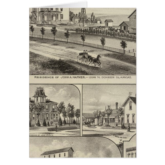 Dickinson County Residences, Kansas (Voorkant)