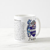 Dickinson Family Coat of Arms Mok (Voorkant rechts)