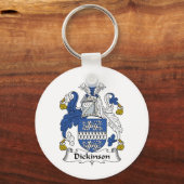 Dickinson Family Crest Sleutelhanger (Voorkant)