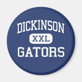 Dickinson - Gators - Middelbare school - Dickinson Magneet (Voorkant)