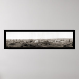 Dickinson North Dakota Foto 1914 Poster