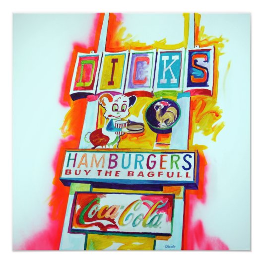 Dick's Drive In Foto Afdruk (Voorkant)