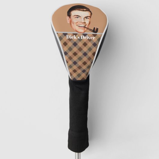 Dick's driver golfheadcover (Voorkant)