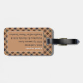 Dick's Golfclub Bag Tag Bagagelabel (Achterkant horizontaal)