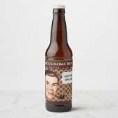 Dick's Home Brew Flessenlabel Bier Etiket (Voorkant)