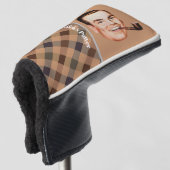 Dick's Putter Golfheadcover (3/4 voorkant)
