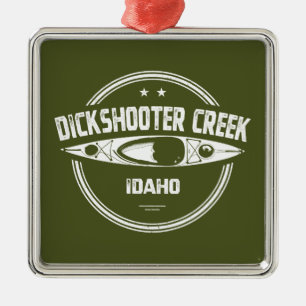Dickschutter Creek Idaho Kayaking Metalen Ornament