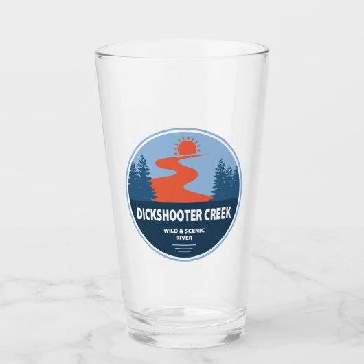 Dickschutter Creek Wild en de Schilderachtig rivie Glas (Voorkant)