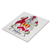 Dickson Family Crest Tegeltje (Zijkant)