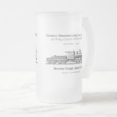 Dickson Switching Locomotive 1886 Matglas Bierpul (Voorkant rechts)