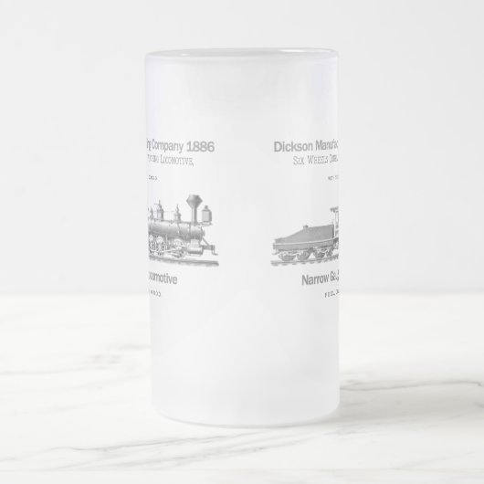 Dickson Switching Locomotive 1886 Matglas Bierpul (Center)