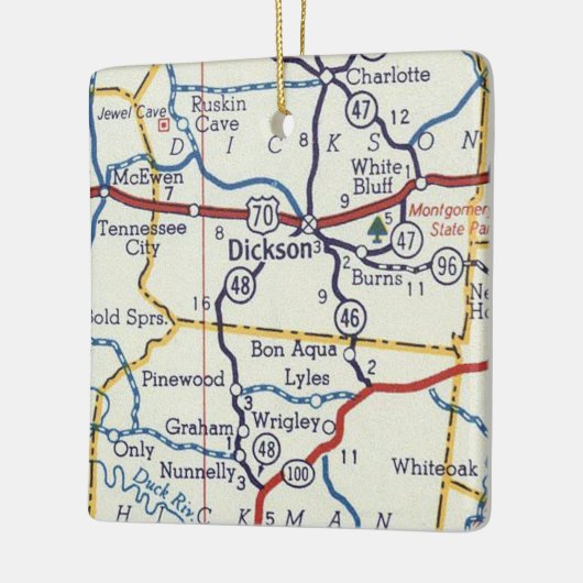 Dickson TN Keramisch Ornament (Links)