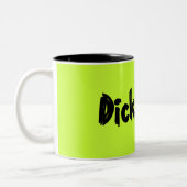 Dickweed! Tweekleurige Koffiemok (Links)