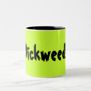 Dickweed! Tweekleurige Koffiemok