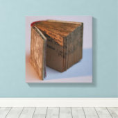 DicofinAngle Engels-Frans Miniatuur Book poster Canvas Afdruk (Insitu (Houten vloer))
